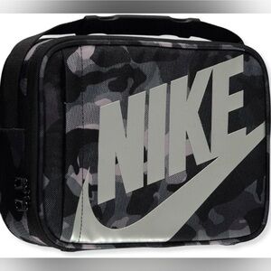 Nike Futura Fuel Pack Lunch Box Insulated Hard Shell Black Camo School
